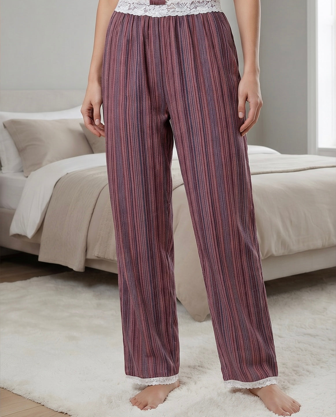 Mocha Lounge Pajama Set