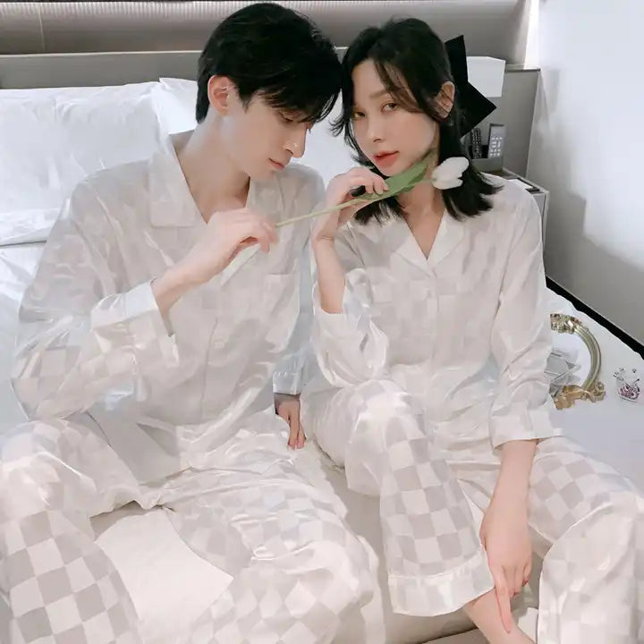 Pajama - Couple Matching Pajamas Long Sleeve 2 set (MEN)