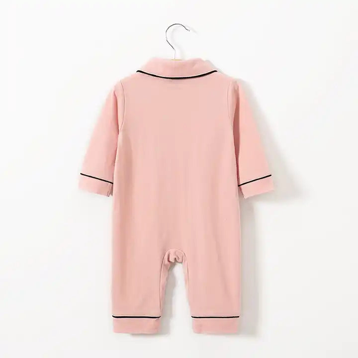 Premium Cotton Baby Romper – Long Sleeve Sleepwear Pajamas